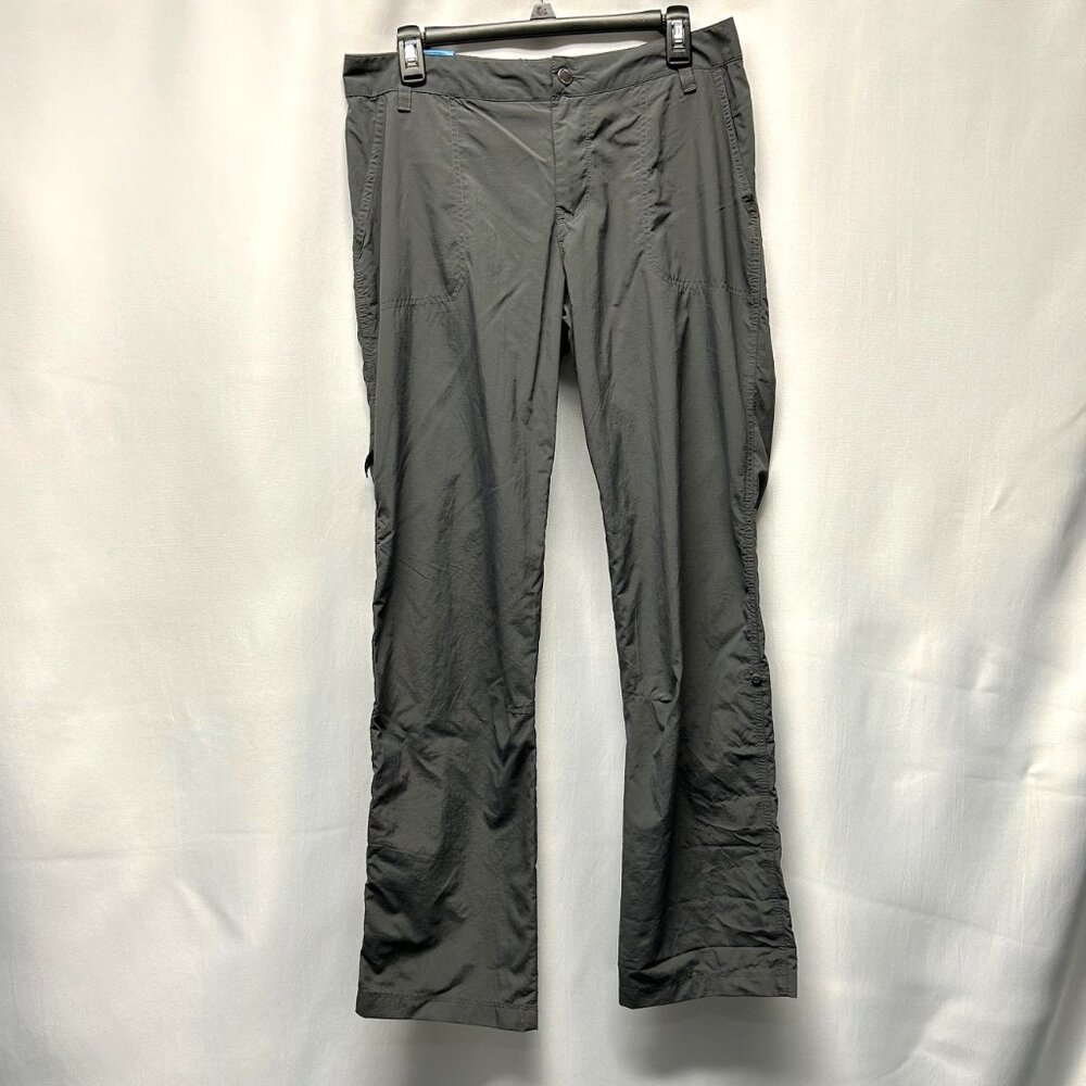 Columbia Jambe Droite Straight Leg Active Fit Pants -Womens Sz 10 - Drk Gray NWT